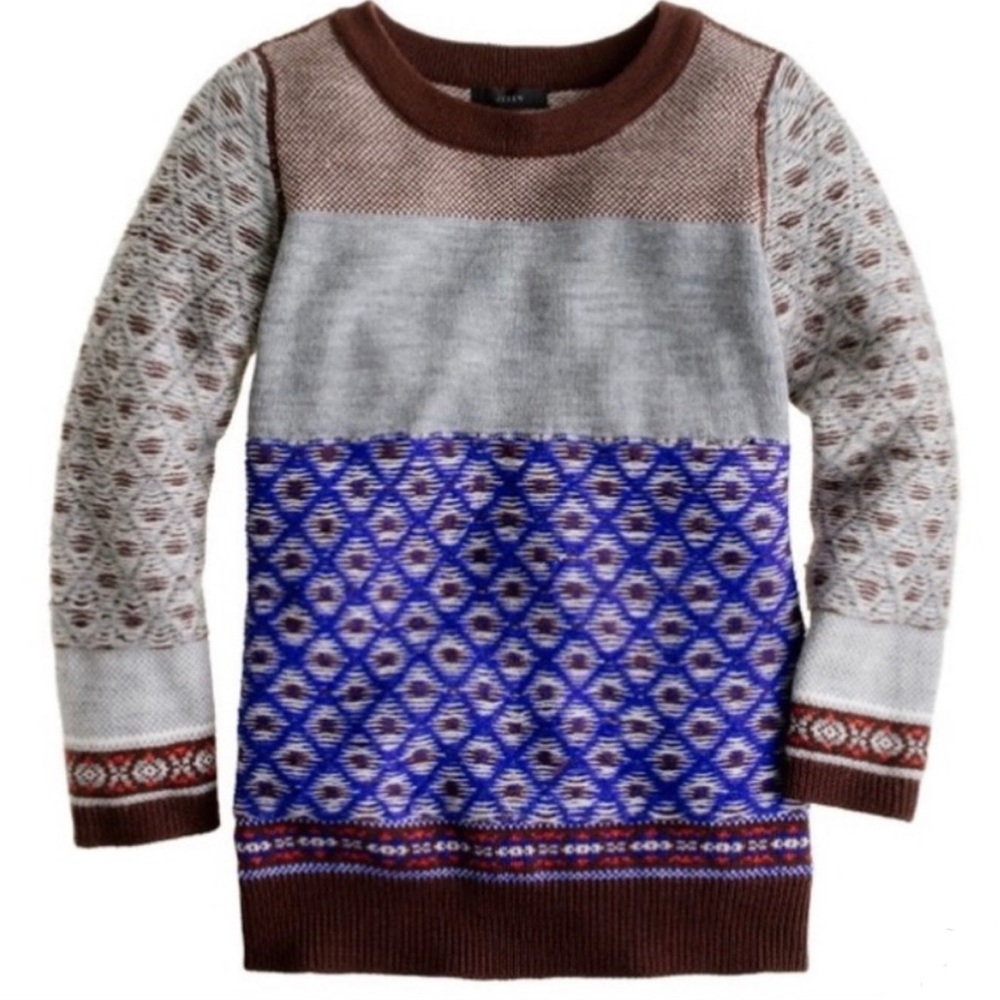 J Crew women’s sweater 100% merino wool